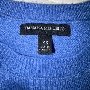 Banana Republic Women's Vibrant Blue Crewneck Sweater